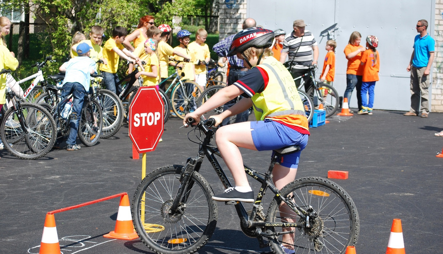 CSDD jauno velosipēdistu sacensības