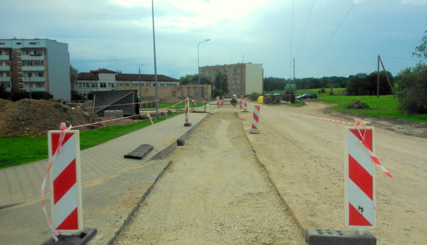 Par siltā ūdens padevi Smilšu ielas mikrorajonā