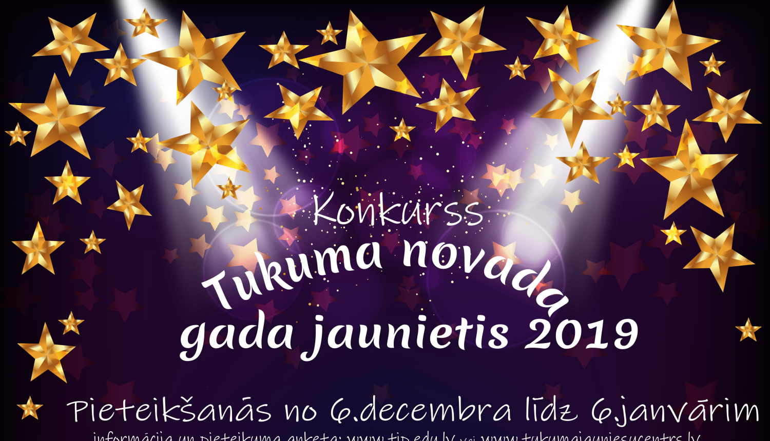 Piesakies un kļūsti par Tukuma novada gada jaunieti 2019!