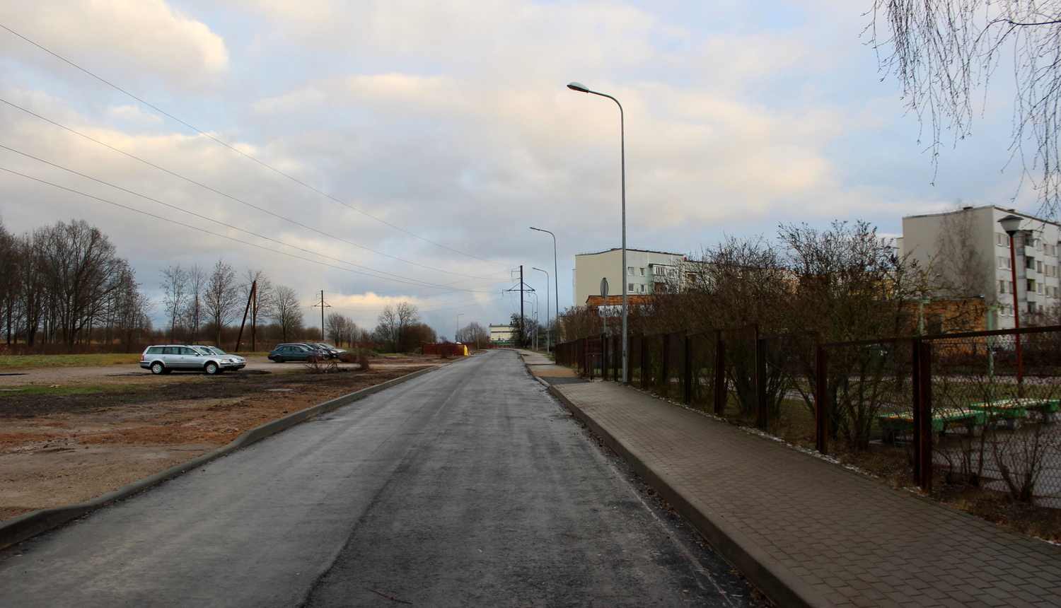 Pabeigti būvdarbi Smilšu ielas mikrorajonā