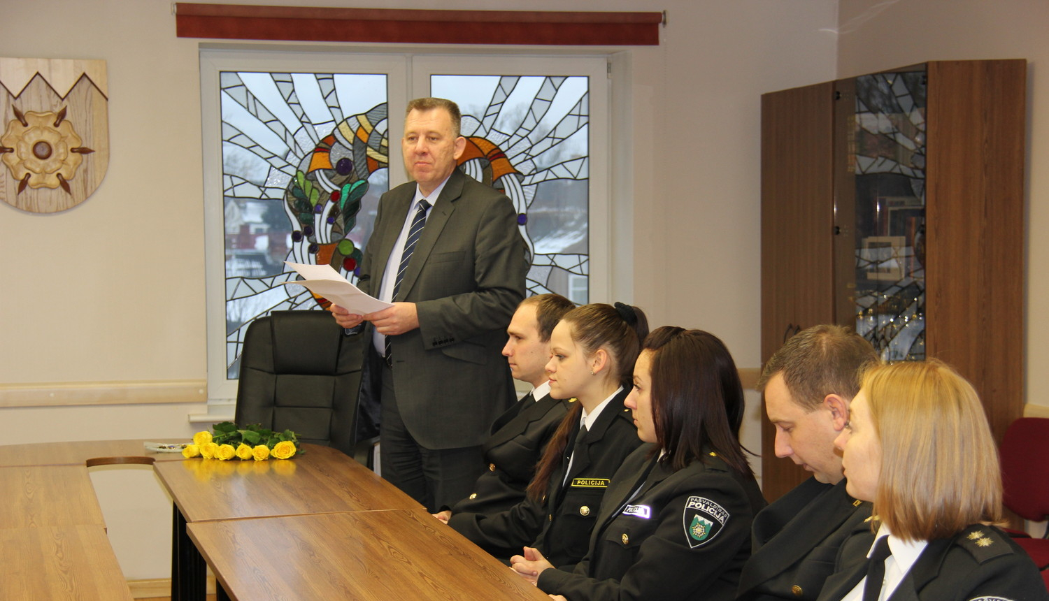 Valsts policijas dienā apbalvoti likumsargi