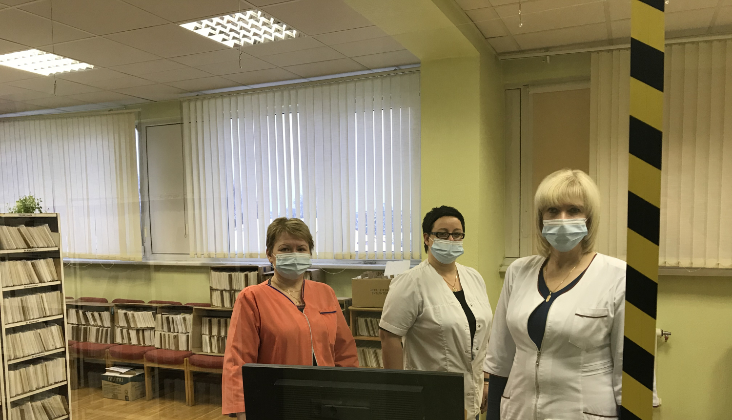 No 18. janvāra Tukuma Poliklīnikas reģistratūra atrodas 4. stāvā