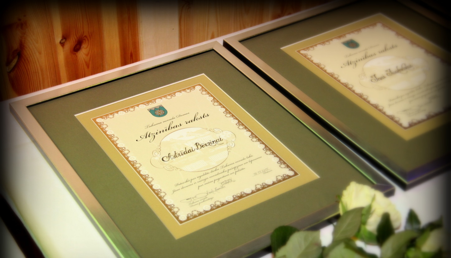 Tiks pasniegti Tukuma novada Atzinības raksti