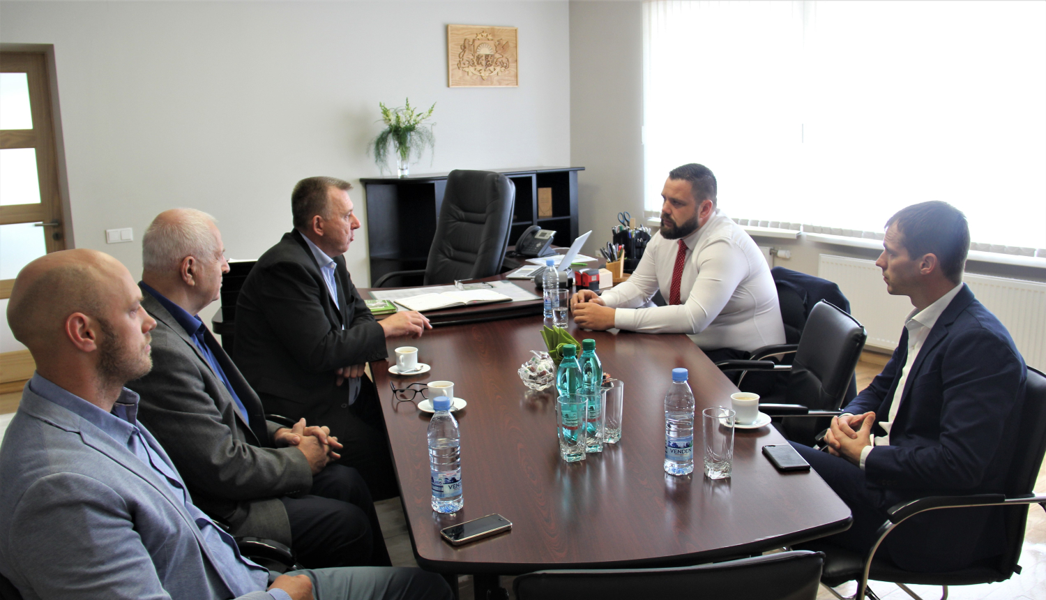 Tukumā viesojas Tautsaimniecības, agrārās, vides un reģionālās politikas komisijas vadītājs