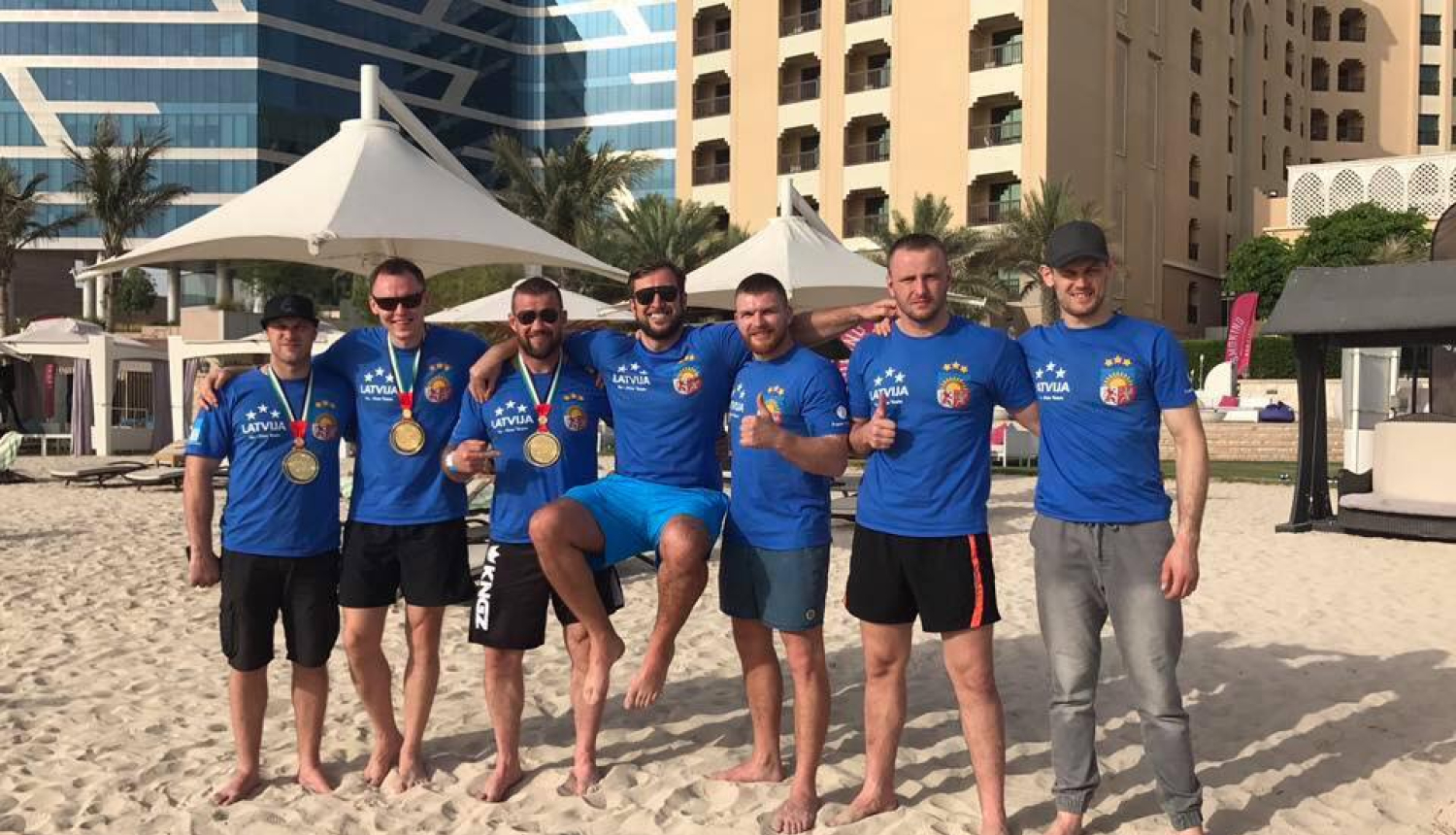 Tukumnieki no pasaules čempionāta Džiu Džitsu pārved divas zelta medaļas