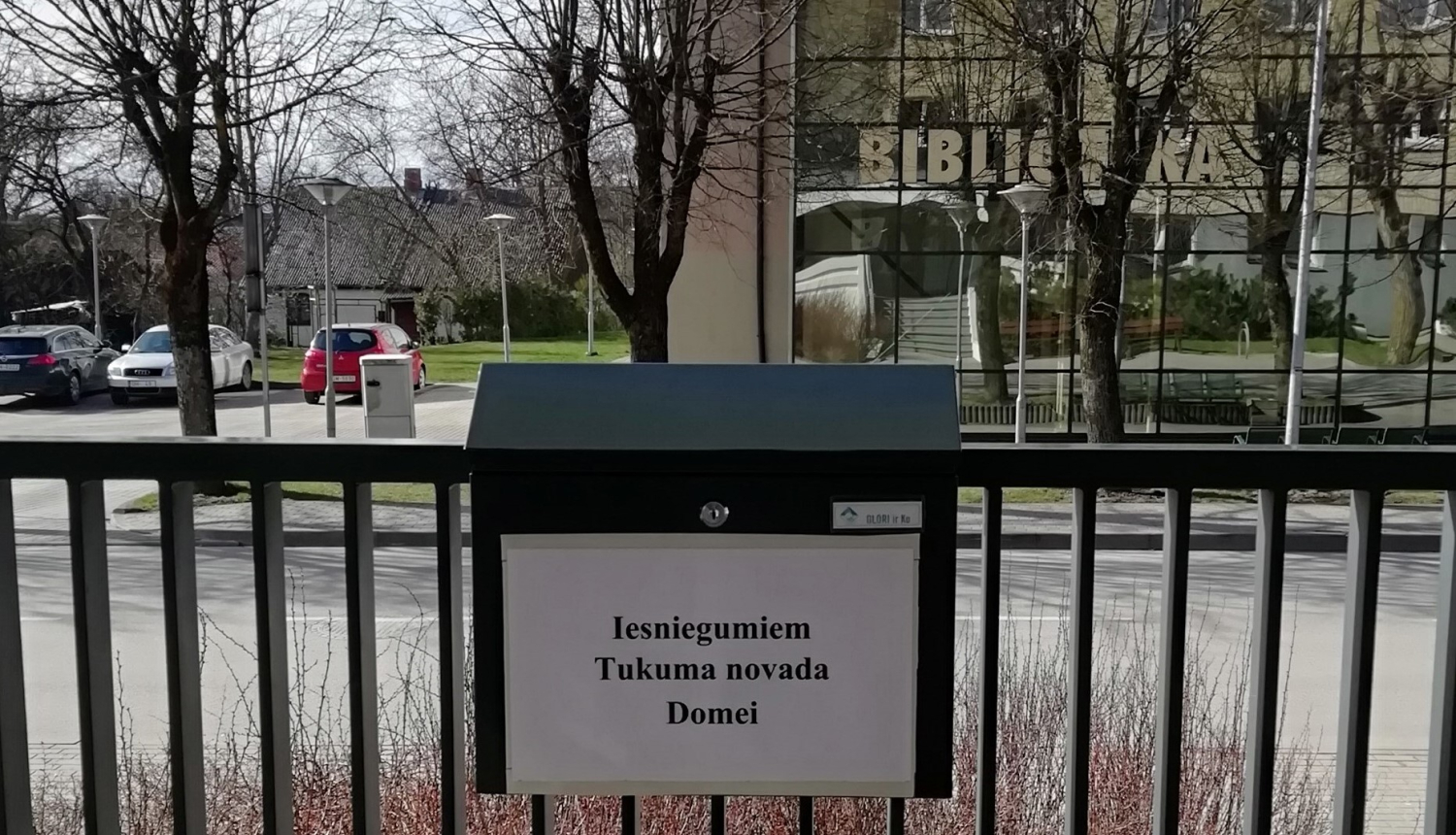 Iesniegumu iesniegšana Tukuma novada Domē