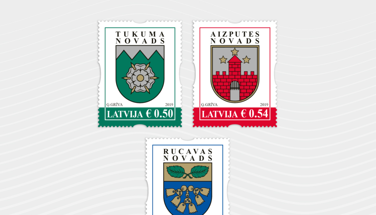 Latvijas Pasts izdod 2019. gada pirmās pastmarkas