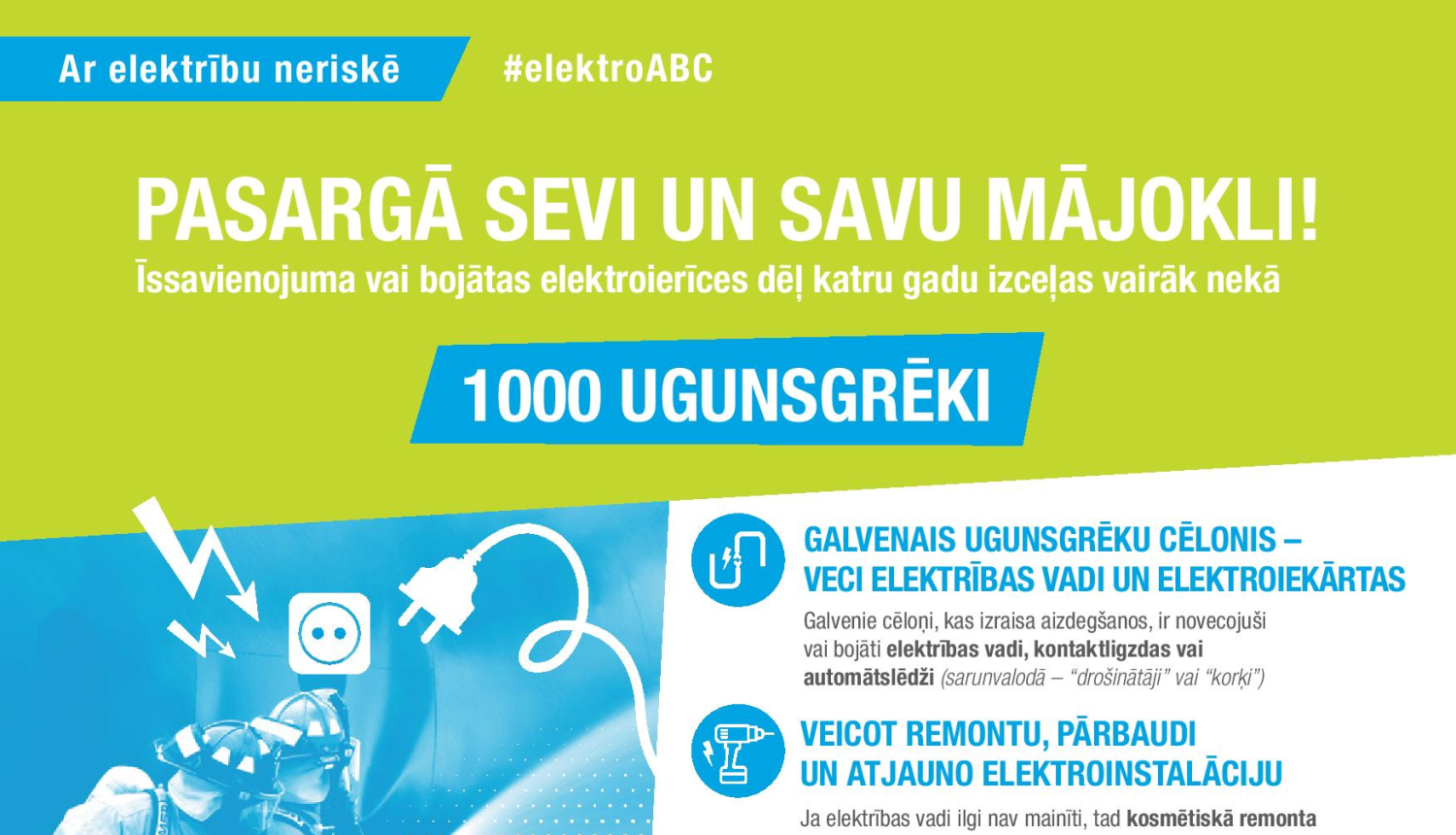 AS "Sadales tīkls" aicina pārliecināties par īpašuma iekšējā elektrotīkla drošību