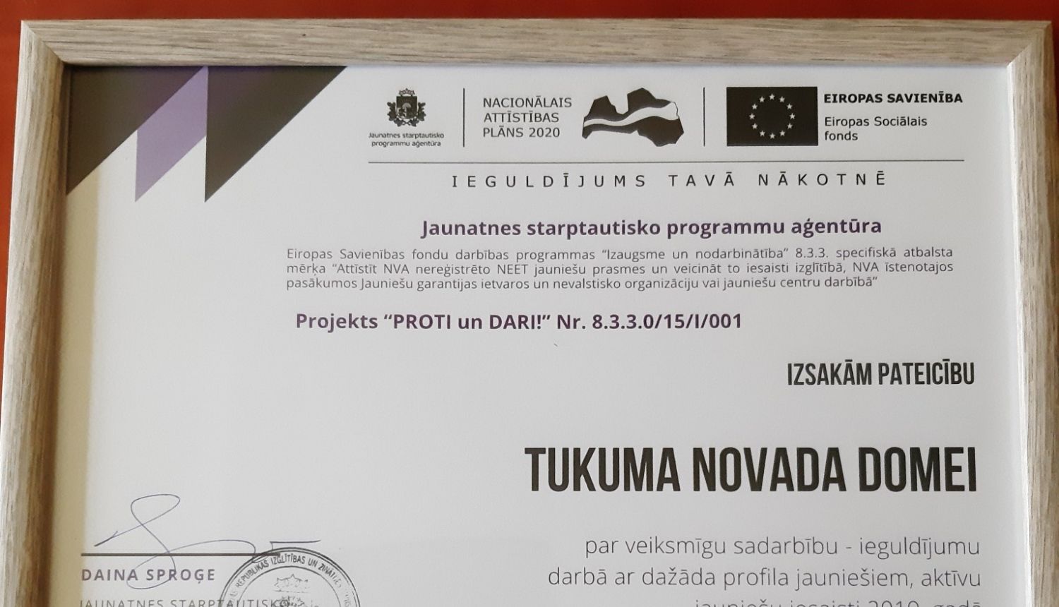 Jaunieti, maini dzīvi, piedalies projektā "PROTI un DARI!"