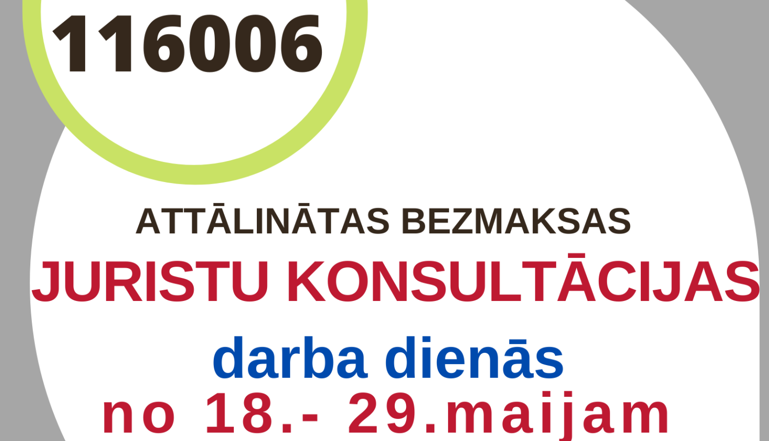 Bezmaksas attālinātas juristu konsultācijas