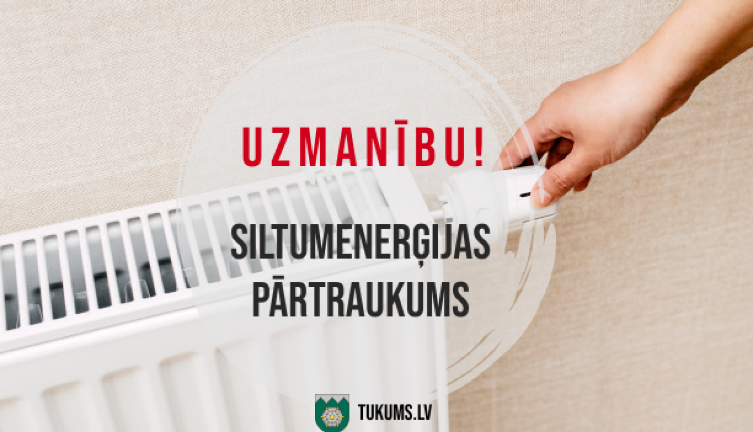 24. oktobrī plānots siltumenerģijas pārtraukums