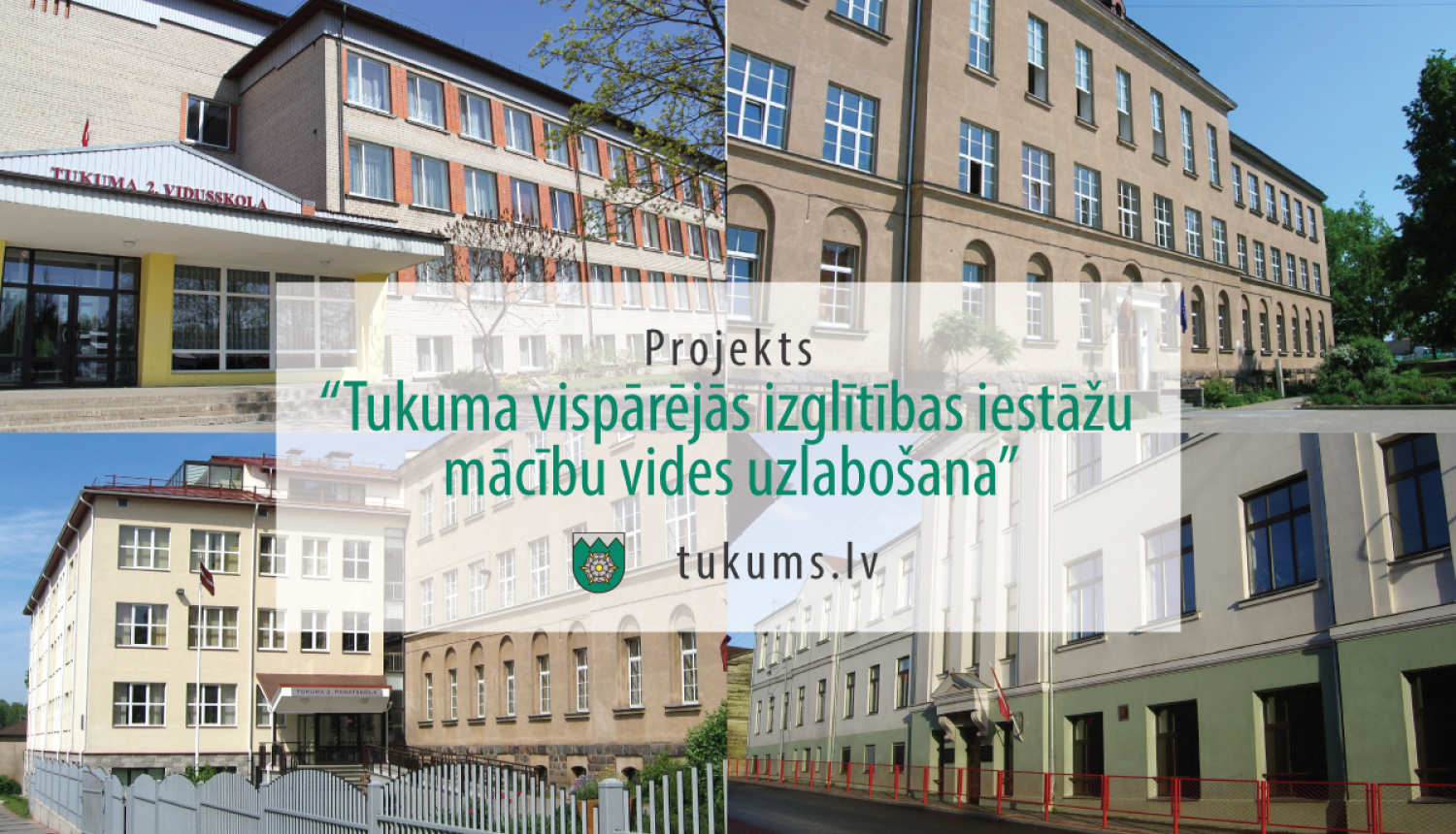 Parakstīs vienošanos par projekta “Tukuma vispārējās izglītības iestāžu mācību vides uzlabošana” īstenošanu