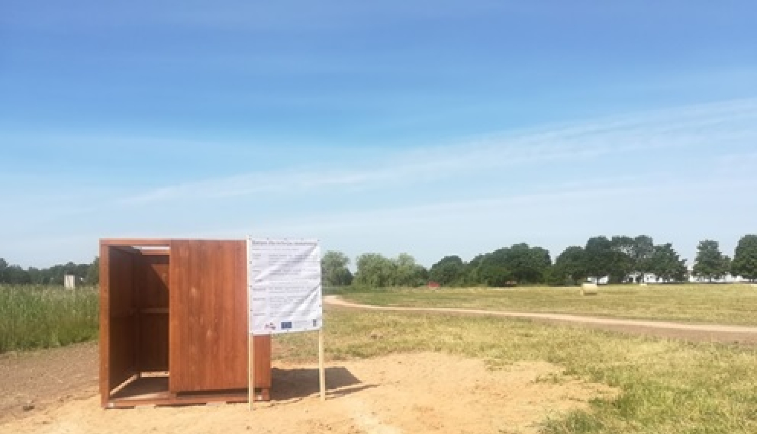 Projekts “Slampes dīķa teritorijas labiekārtošana”