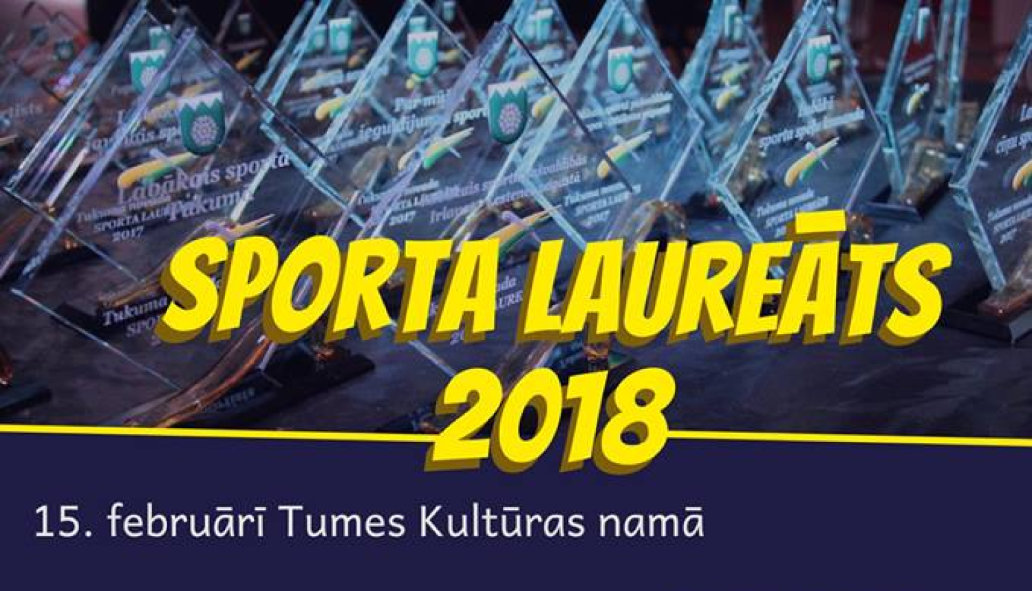 Balvas "Sporta laureāts 2018" Tukuma novadā pasniegšanas ceremonija