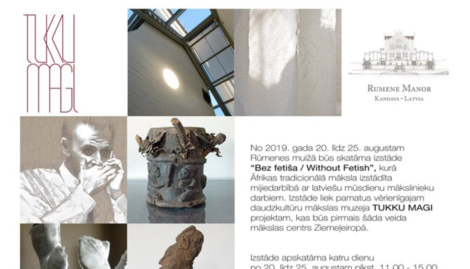 Apmeklētājiem skatāma izstāde "Bez fetiša / Without Fetish"