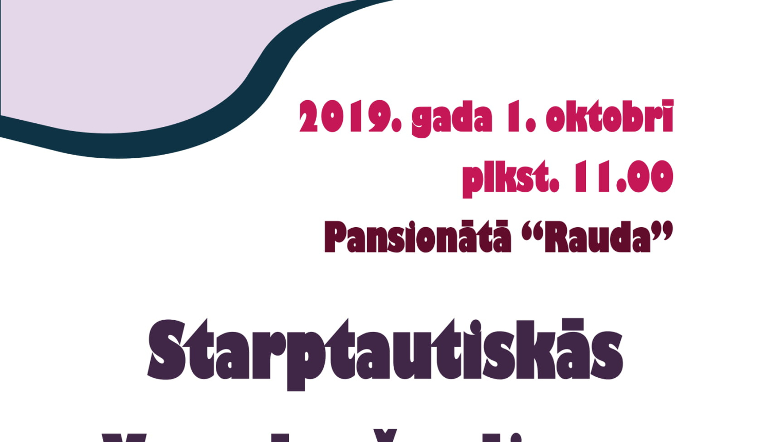 Starptautiskās Veco ļaužu dienas koncerts