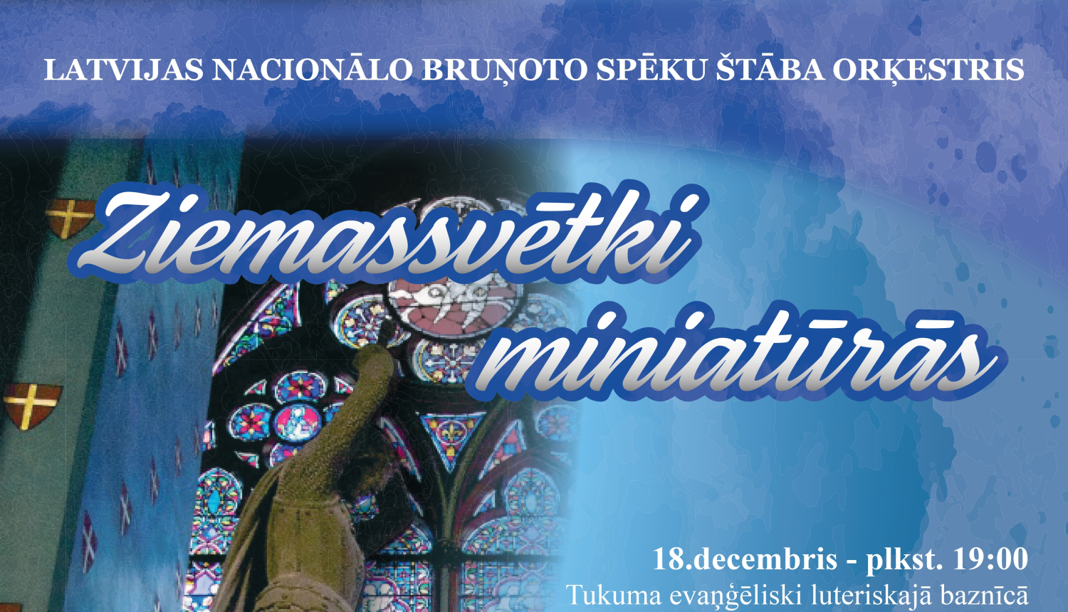 Ziemassvētki miniatūrās Tukuma Ev. Luteriskajā baznīcā