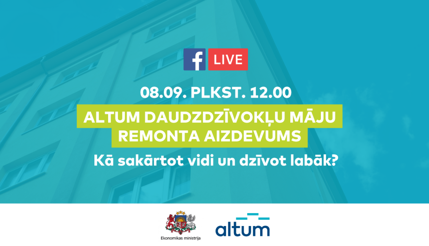 Altum daudzdzīvokļu māju remonta aizdevums