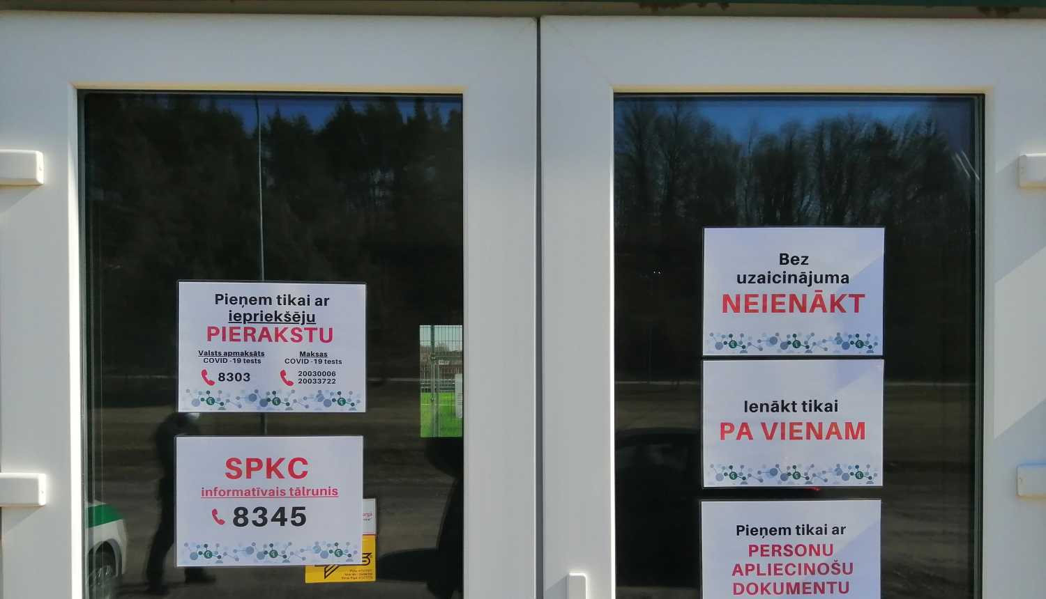 No 11.novembra Centrālās laboratorijas Covid-19 analīžu punkts darbojas Revolūcijas ielā 2, Tukumā