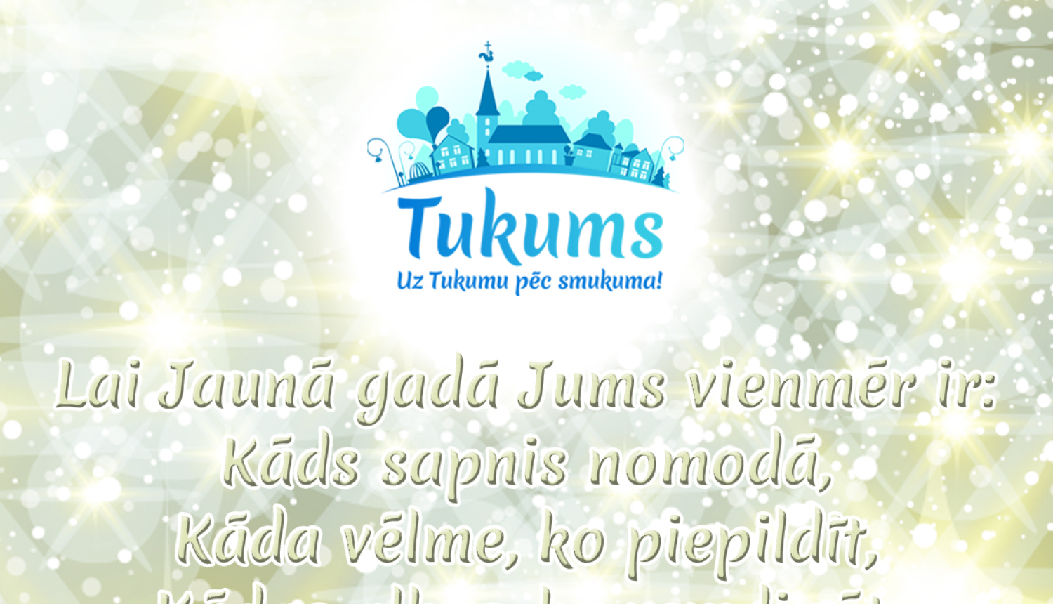 Laimīgu Jauno gadu!