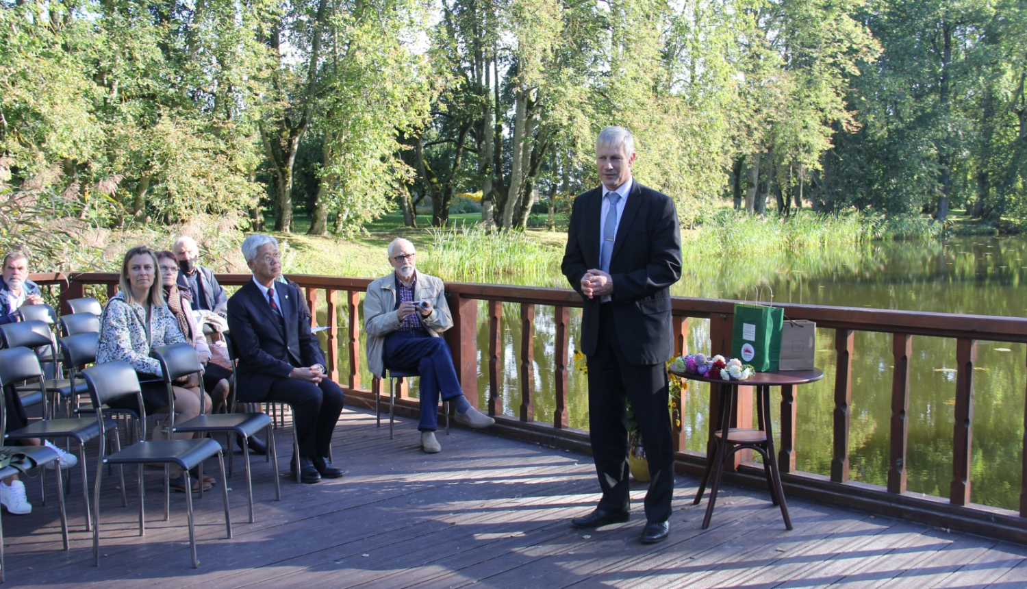 Japānas vēstnieks Jaunmoku pilī