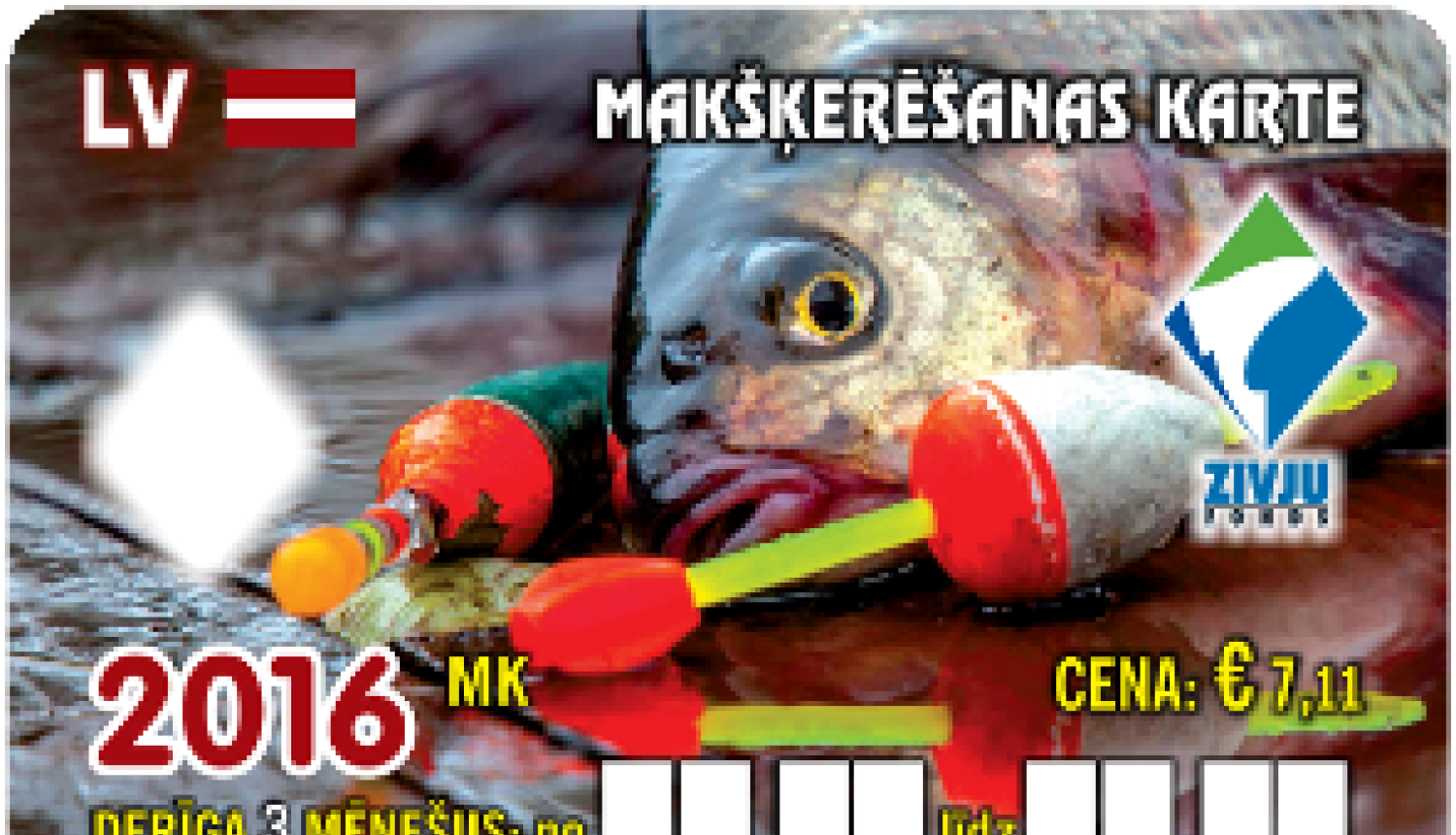 Makšķerēšanas, vēžošanas un zemūdens medību kartes