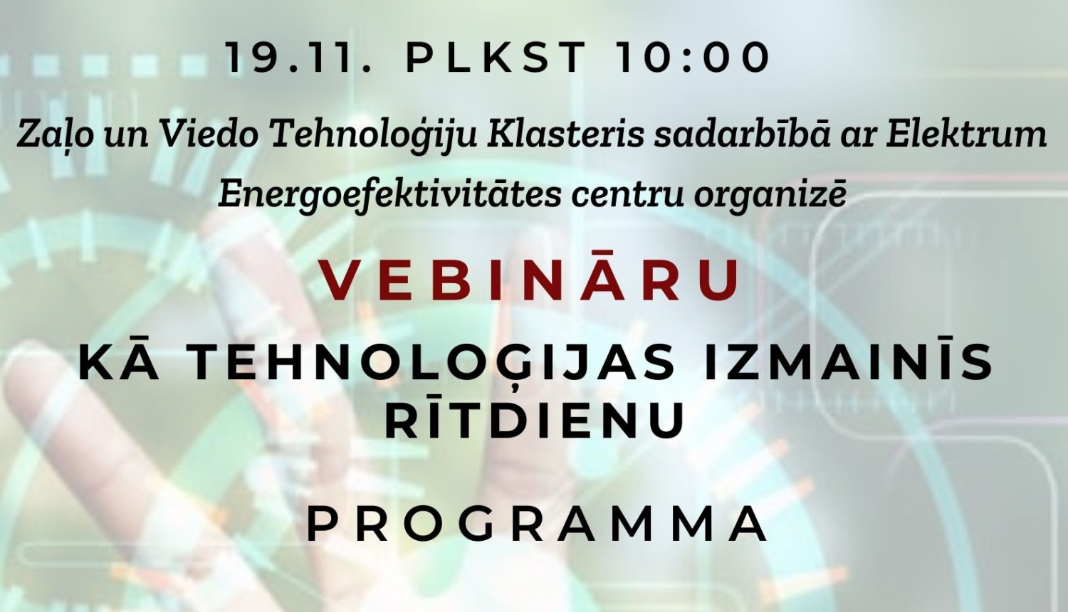 Piedalies bezmaksas vebinārā