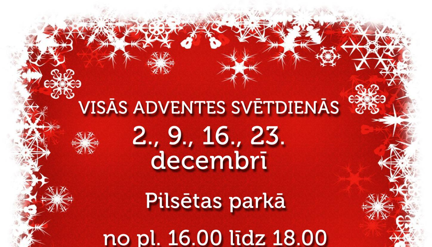 Ziemassvētku vecītis pilsētas parkā