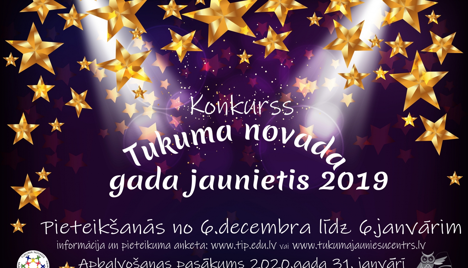 Piesakies un kļūsti par Tukuma novada gada jaunieti 2019!