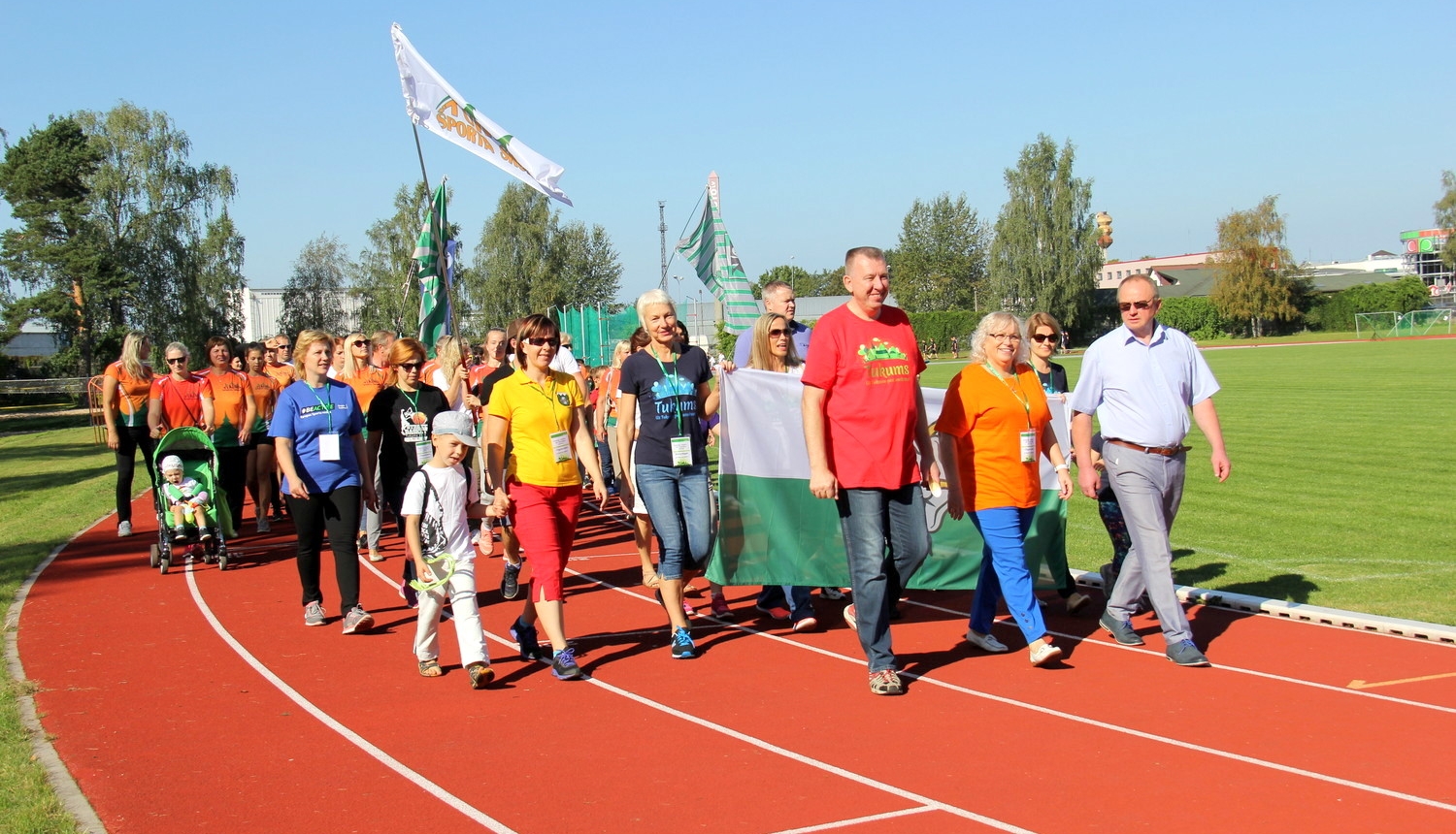 Tukuma novada Dome izsaka pateicību Tukuma Sporta un Veselības svētku organizatoriem un dalībniekiem