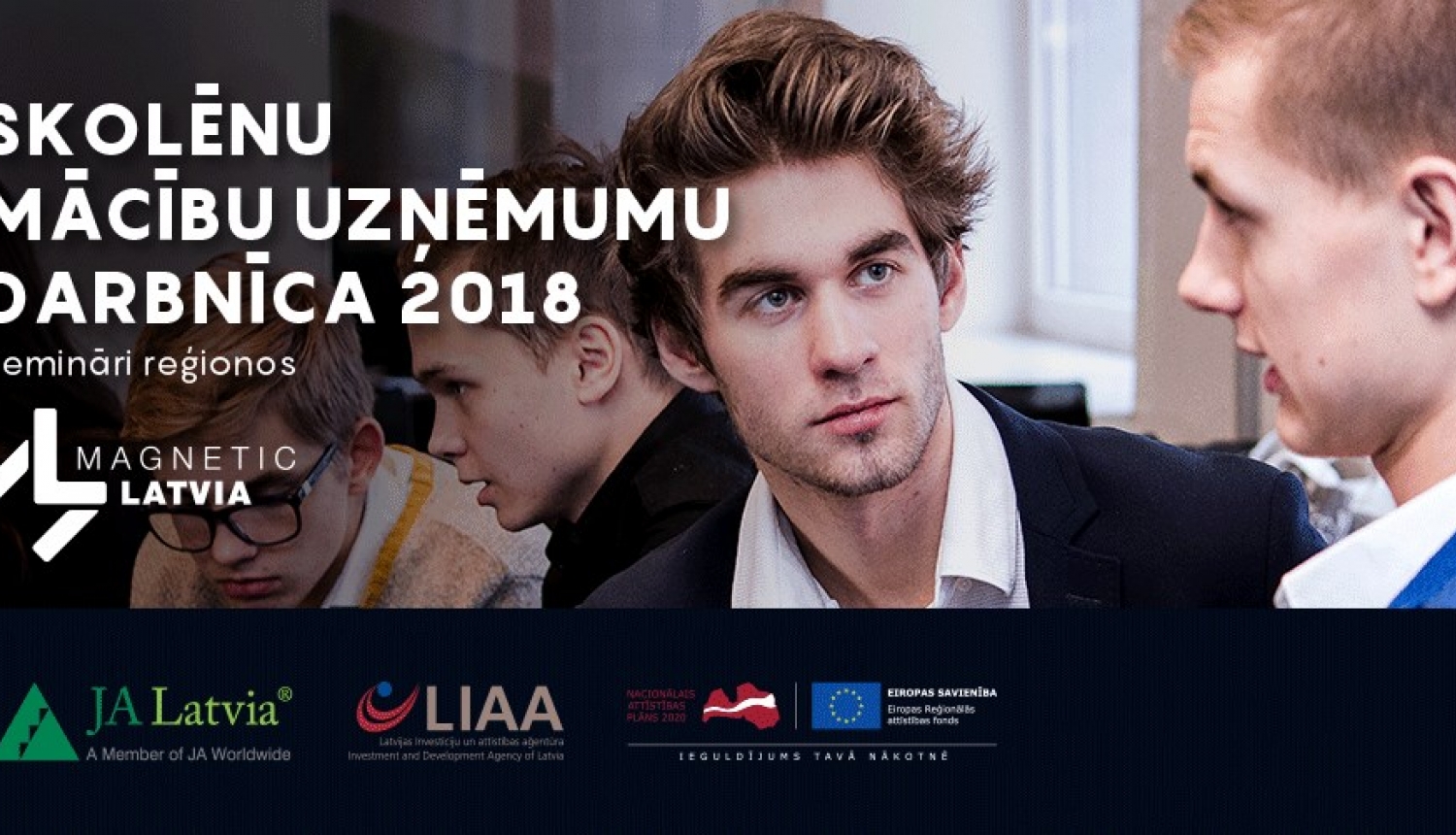 Zemgales reģiona seminārs "Skolēnu mācību uzņēmumu darbnīca 2018" Tukumā