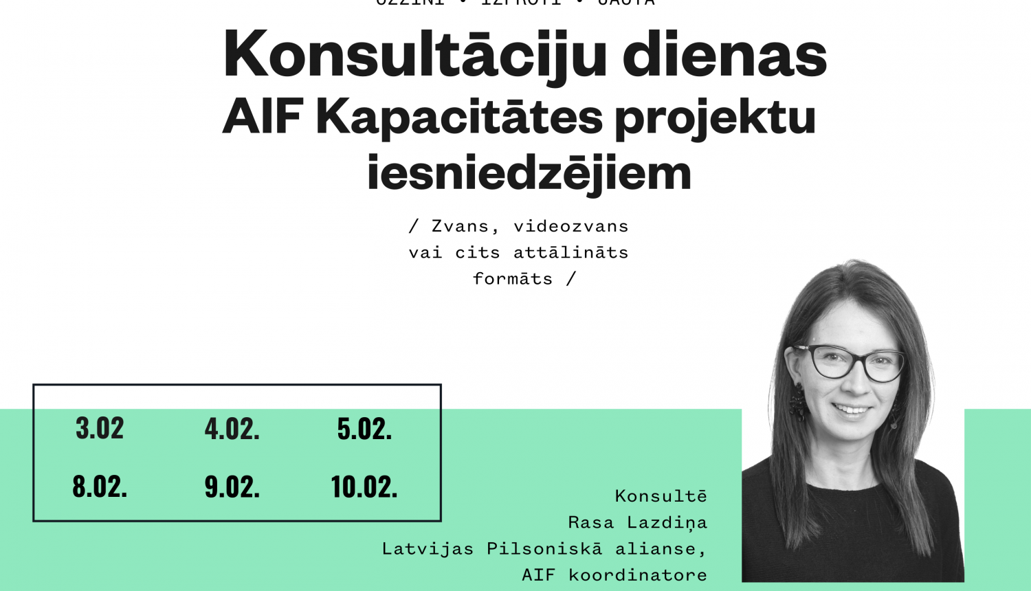 Tukuma novada nevalstiskās organizācijas aicinātas pieteikties individuālām konsultācijām par kapacitātes projektiem