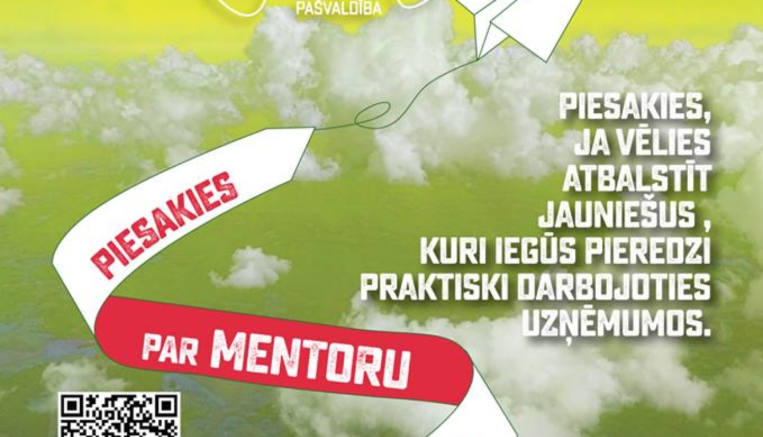 Piesakies par mentoru projektā “JUP:jaunietis-uzņēmējs-pašvaldība”!