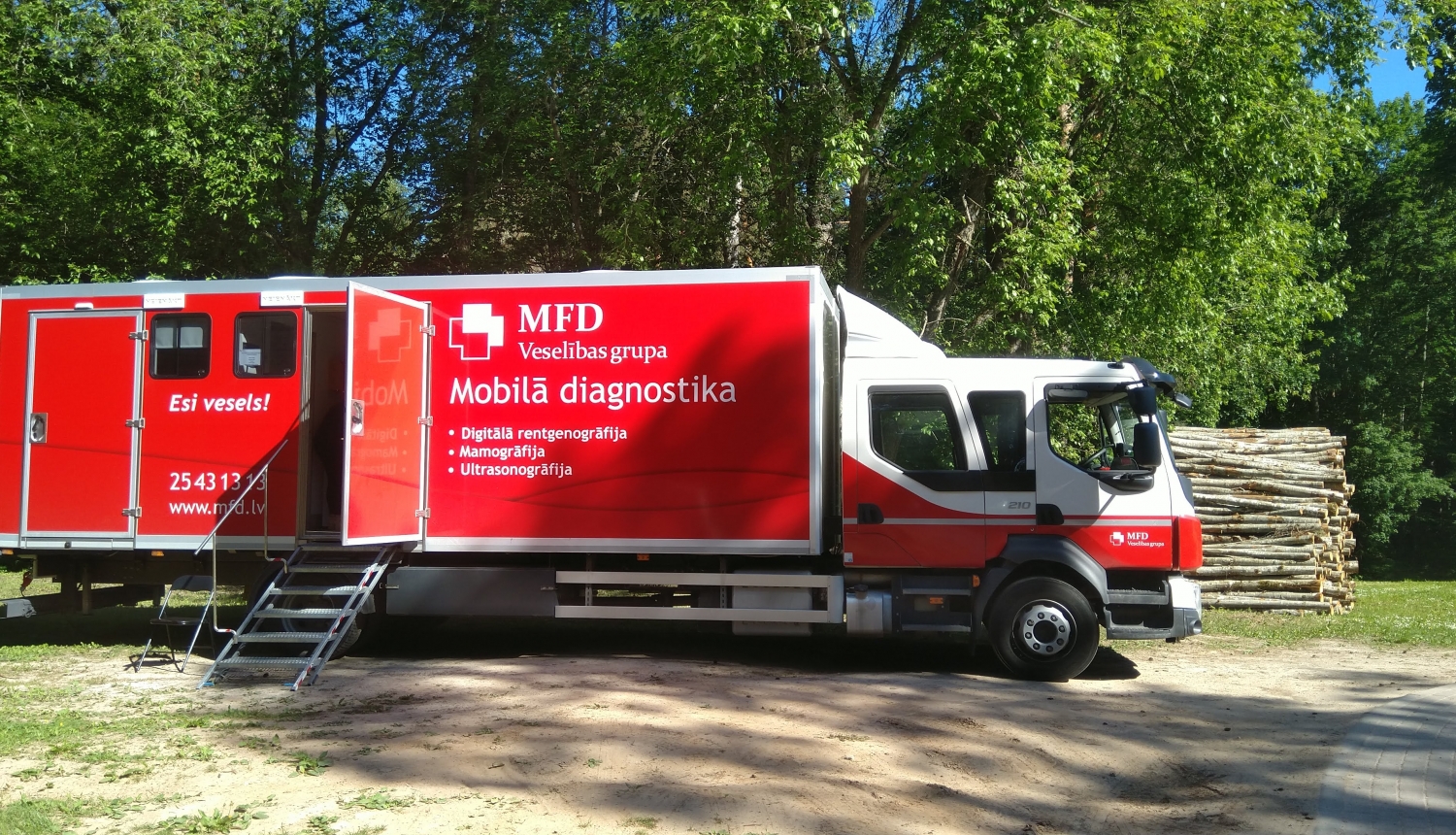 Mobilā diagnostika 4.martā Irlavā