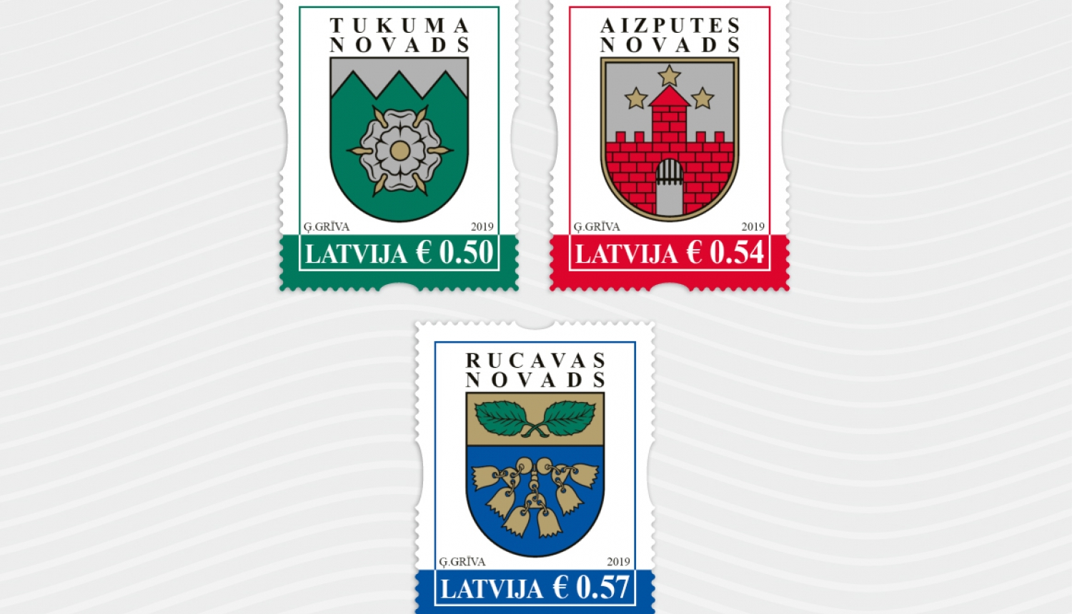 Latvijas Pasts izdod 2019. gada pirmās pastmarkas