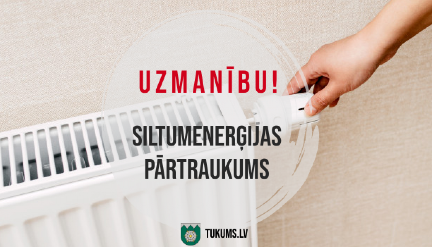 24. oktobrī plānots siltumenerģijas pārtraukums