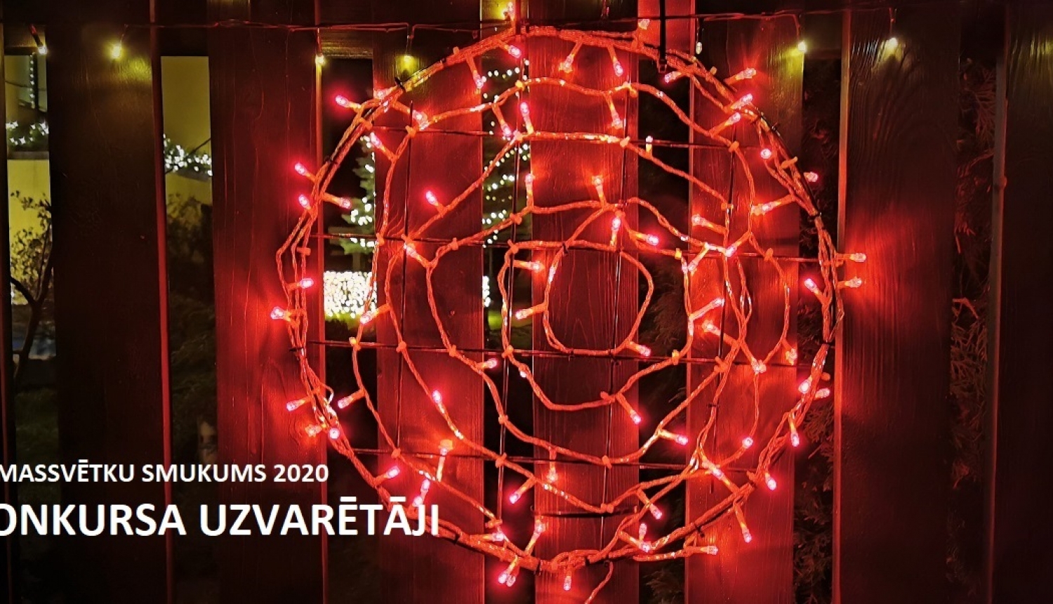Ziemassvētku smukuma 2020 konkursa uzvarētāji Tukumā