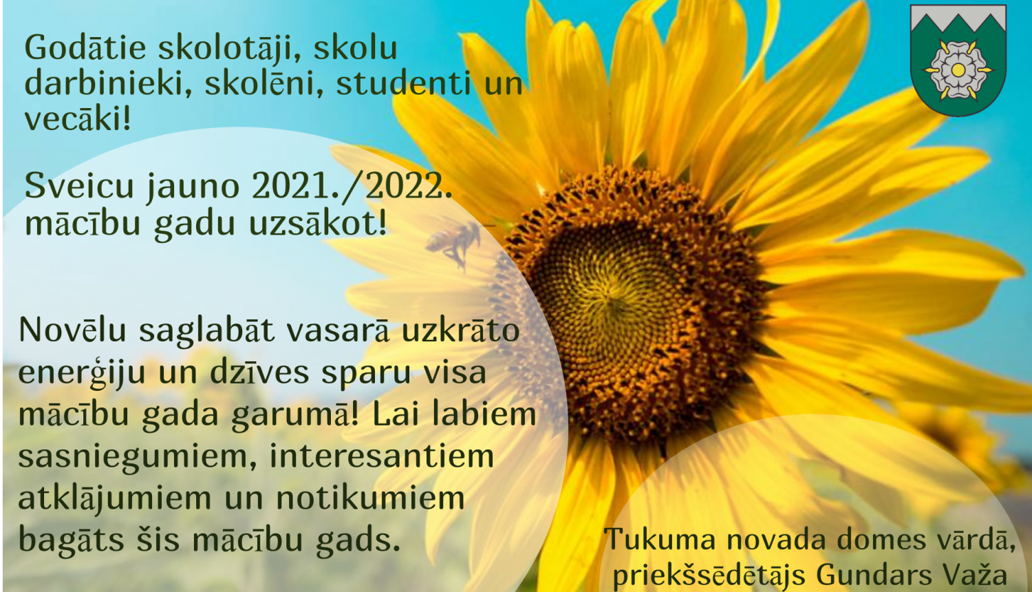 apsveikums 1.septembrī