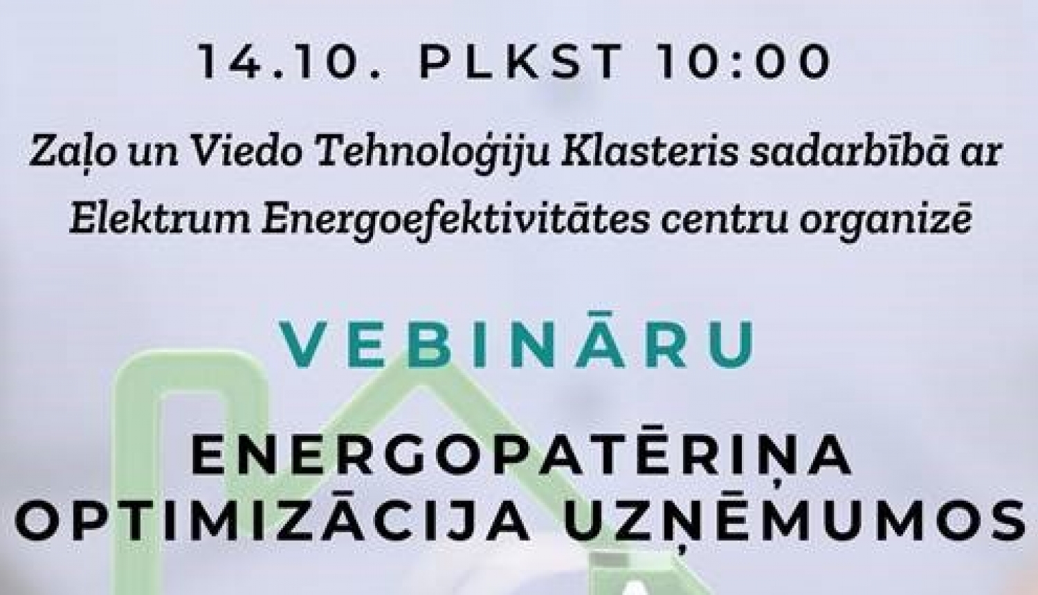 energooptimizācija uzņēmumos