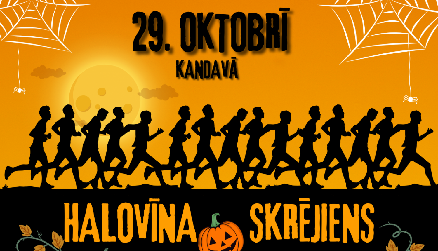 Halovīna skrējiens Kandavā
