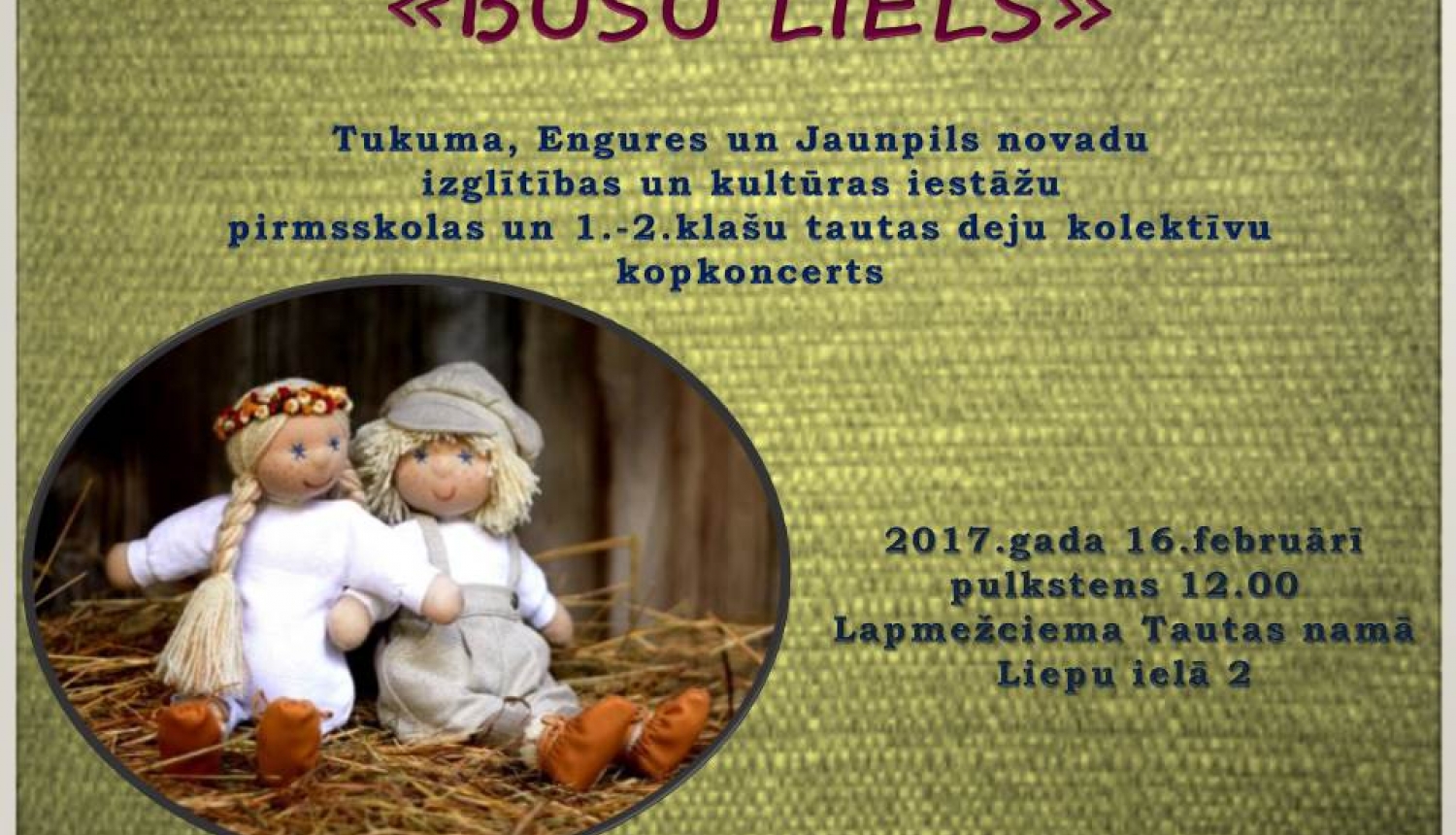 Kopkoncerts „Būšu liels”