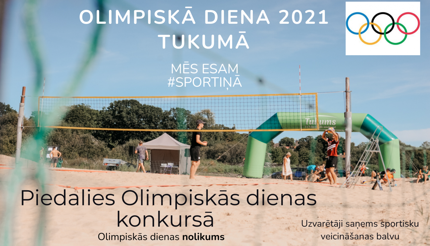 Olimpiskā diena Tukumā 2021