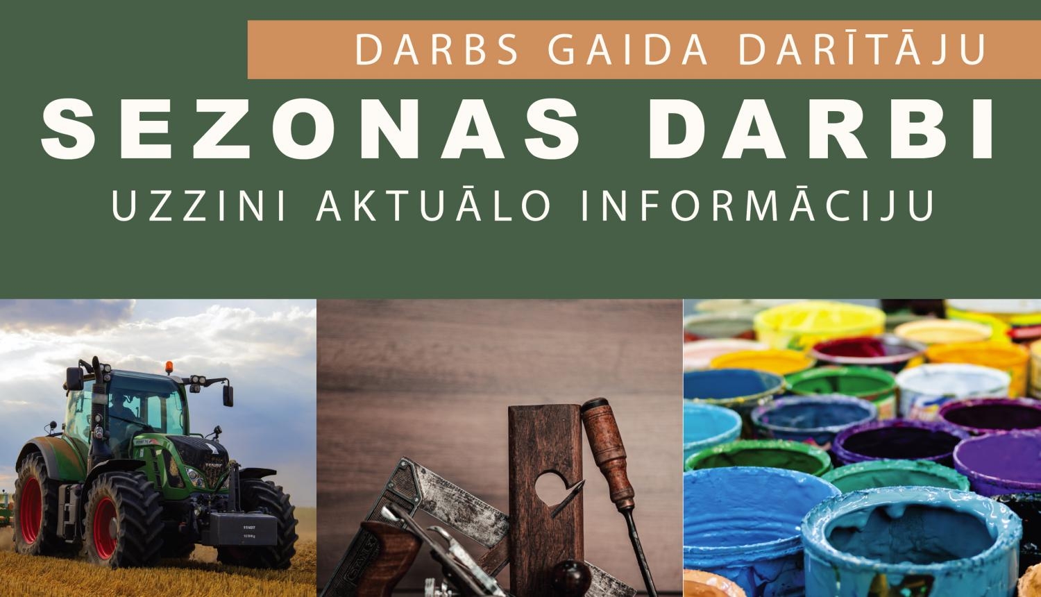 sezonas darbi