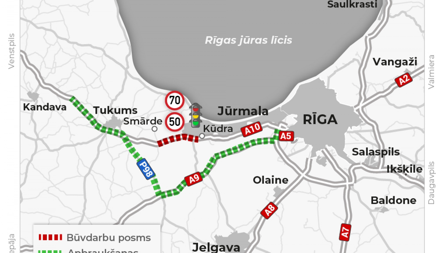 apbraucamie ceļi