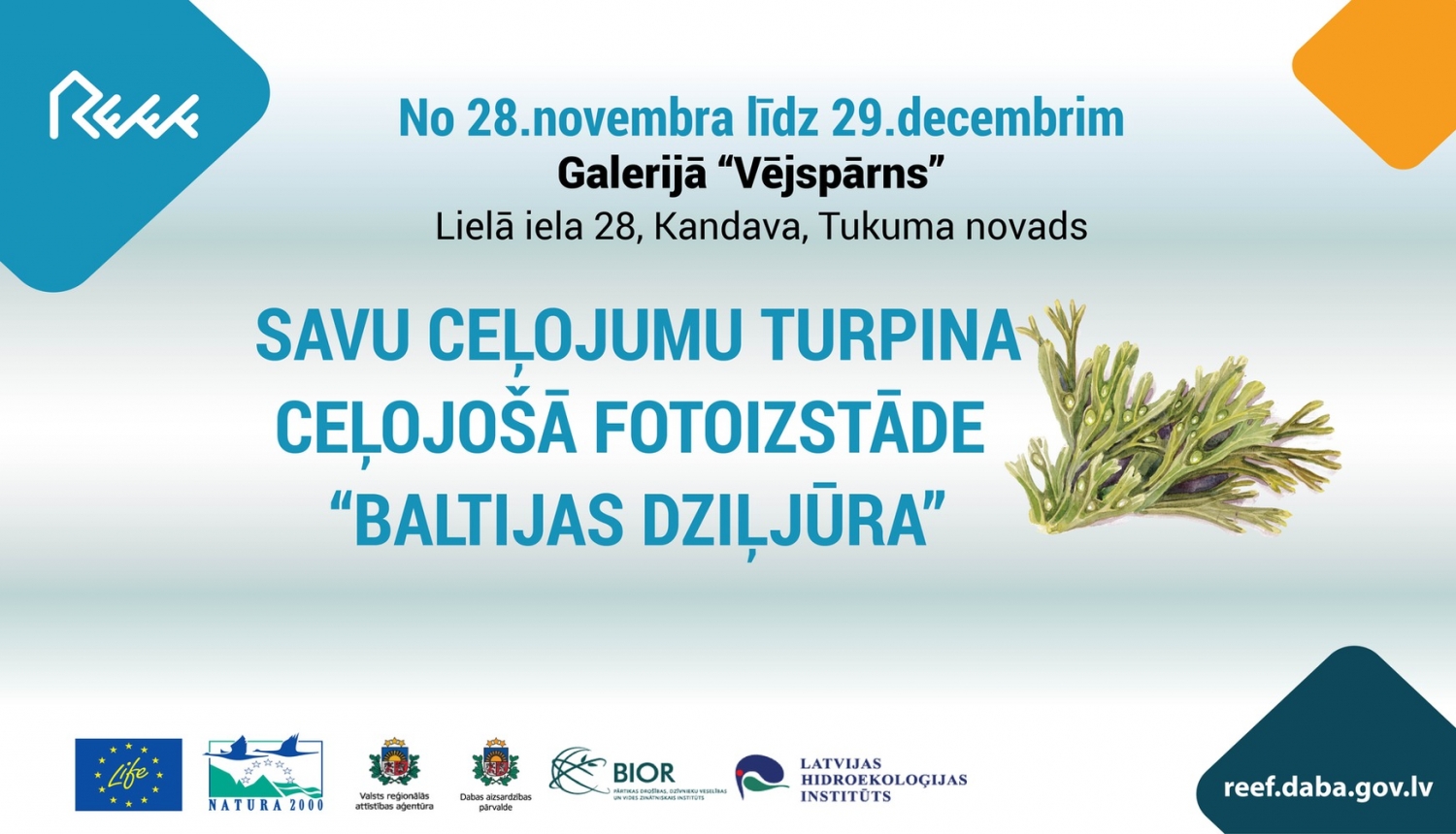 Ceļojošā fotoizstāde “Baltijas dziļjūra”